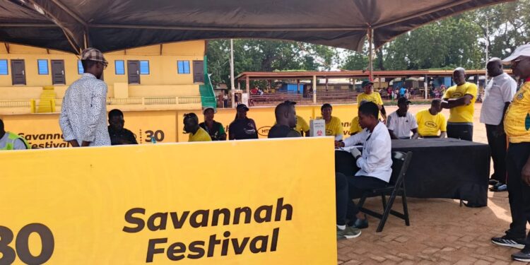 Savannah Fest: MTN Ghana holds free health screening for customers in Tamale