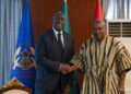 Mahama holds high-level talks with IFC MD