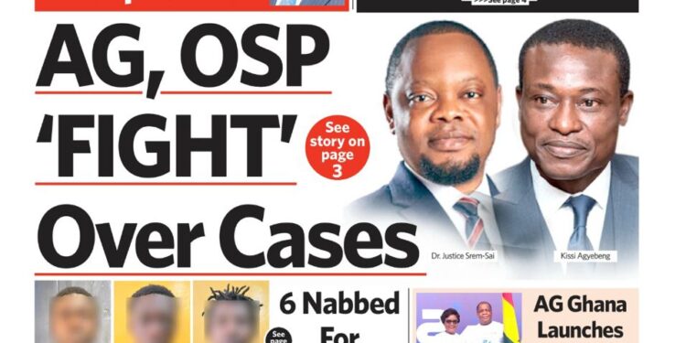 Newspaper Frontpages – Tuesday, 1st September, 2026