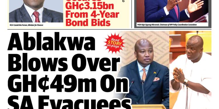 Newspaper Frontpages – Wednesday, 9th September, 2026
