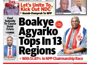 Newspaper Frontpages – Wednesday, 16th September, 2026