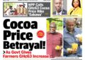 Newspaper Frontpages – Monday, 28th September, 2026