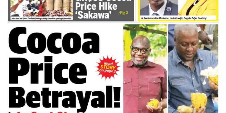 Newspaper Frontpages – Monday, 28th September, 2026