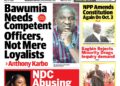 Newspaper Frontpages – Wednesday, 30th September, 2026