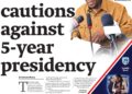 Newspaper Frontpages – Thursday, 10th September, 2026